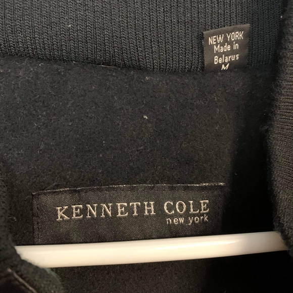 Kenneth Cole double breasted men's jack coat wool - Picture 4 of 5